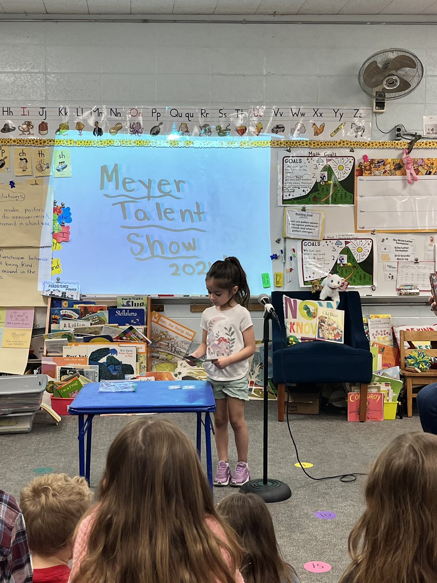 HowellTwpGrieb's tweet photo. Scenes from a Kindergarten Talent Show!! What a fun idea, Ms. Meyer! #HTPSLearnerSuccess #BeTheThree https://t.co/rYWubTwLrY
