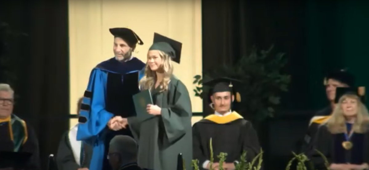 Our newest meteorologist, @wxashleystanley walked across the stage today from @Brockport ! Everyone at @SPECNews1BUF is so proud of her! 

Ashley graduated in December and started with us shortly after. Big things ahead for this one!!!