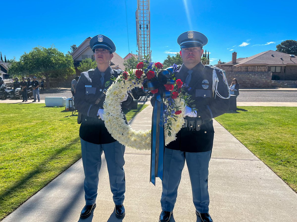 Thank you to all who participated in the 2024 El Paso Police Memorial. EPPD appreciates the community coming together to commemorate the bravery and heroism of its officers. #NationalPoliceWeek2024