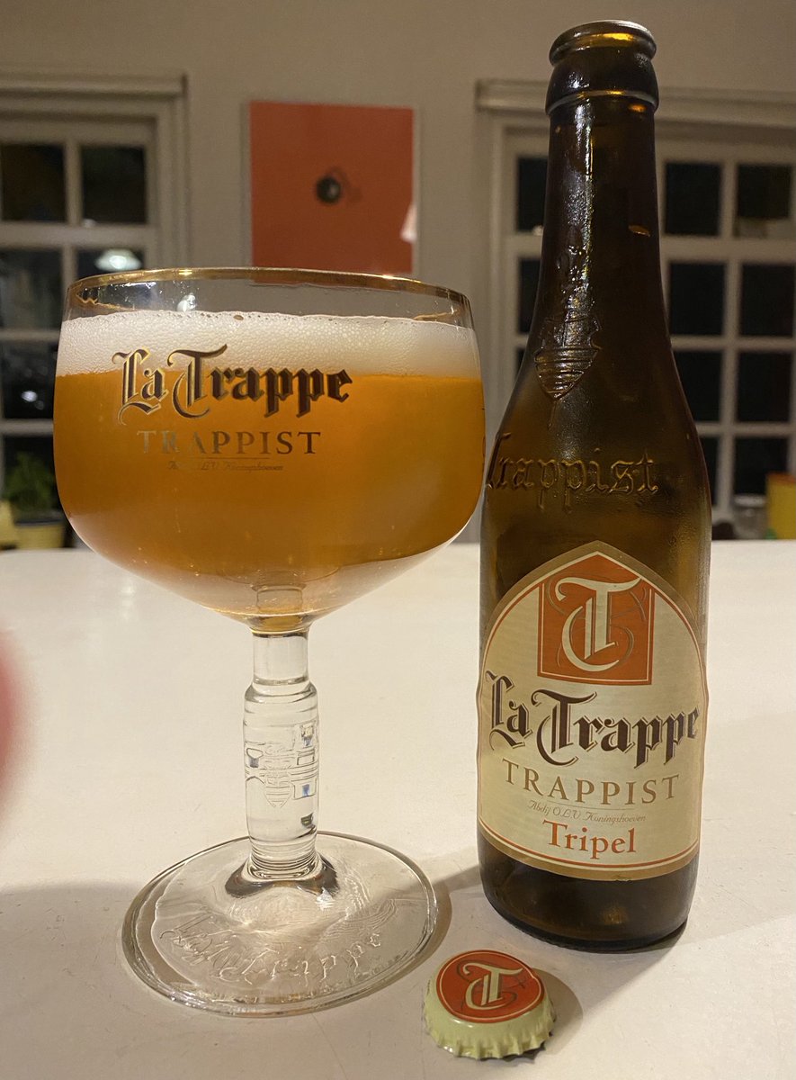 La Trappe trappist triple 8% #DutchBeer
