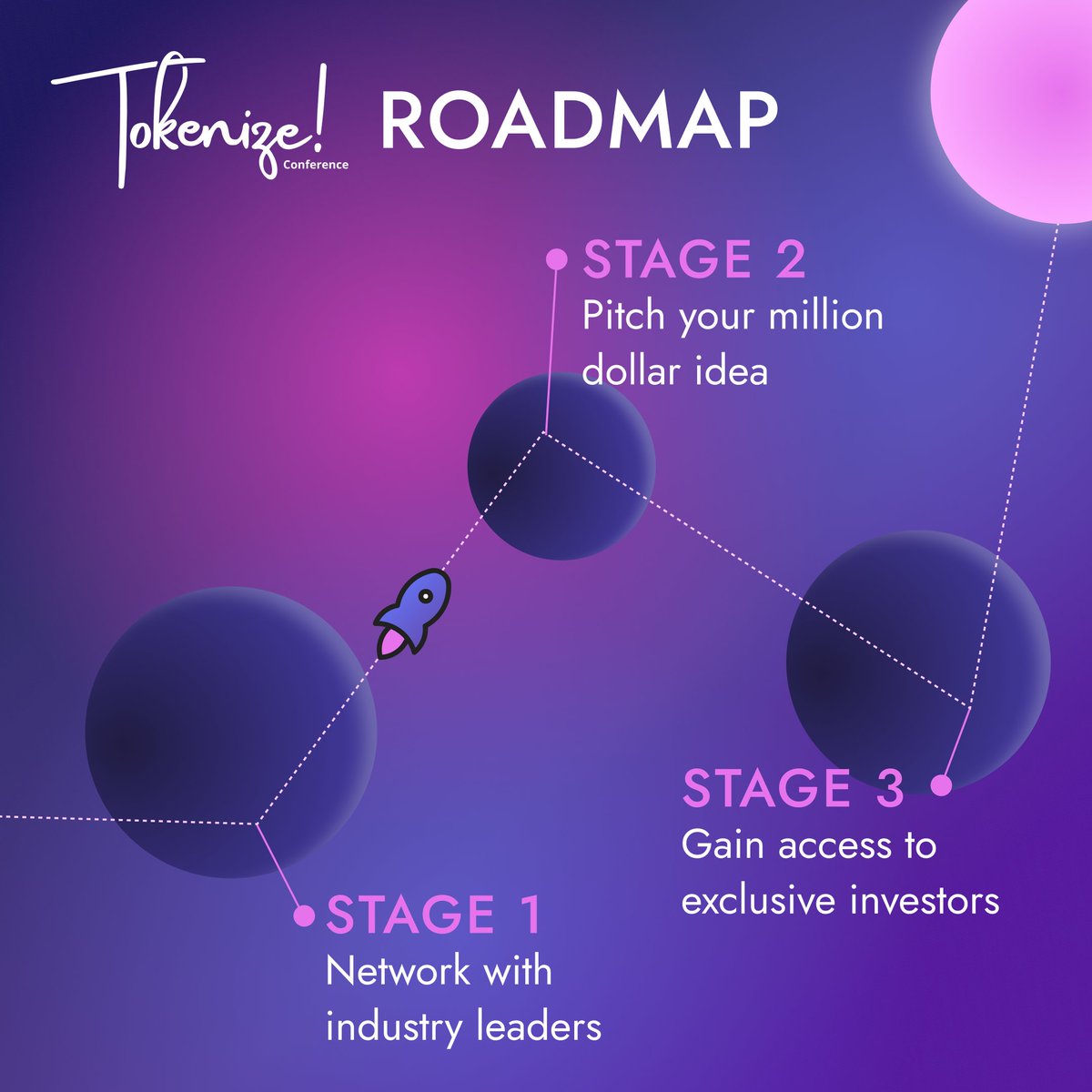 TokenizeCon's tweet image. 🚀 Dive into the heart of the crypto world at Tokenize! Network face-to-face with industry leaders, create lasting connections, and gain access to exclusive investors.​

​Learn more: tokenizecon.com ​

​#CryptoNetworking #NFT #BlockchainExcellence