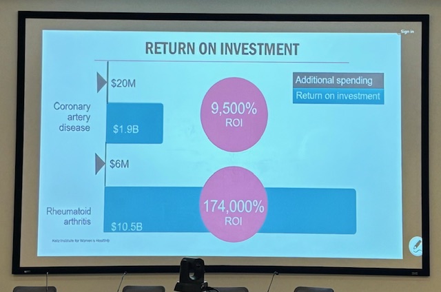 Dr. Stacey Rosen Keynote speech emphasized the crucial need for continued women centered CV studies/efforts. <a href="/CardioNerds/">CardioNerds</a> <a href="/CardioNerdsJC/">CardioNerds Journal Club</a> <a href="/NorthwellHealth/">Northwell Health</a> <a href="/EugeniaGianos/">Eugenia Gianos MD</a> #GoodEthics #Goodeconomics <a href="/drstaceyrosen/">Stacey Rosen, M.D.</a> <a href="/KatzWomensHlth/">Katz Institute for Women's Health</a> <a href="/DrGrayver/">Evelina Grayver, MD</a>