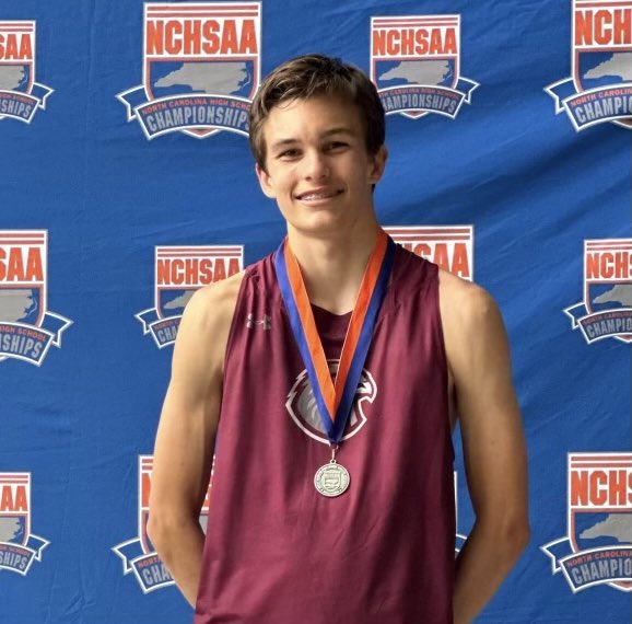 Huge Hawks Shoutout to Ryan Yoder taking 2nd place at the NCHSAA State Championships in pole vault!  #WeAreSeaforth!