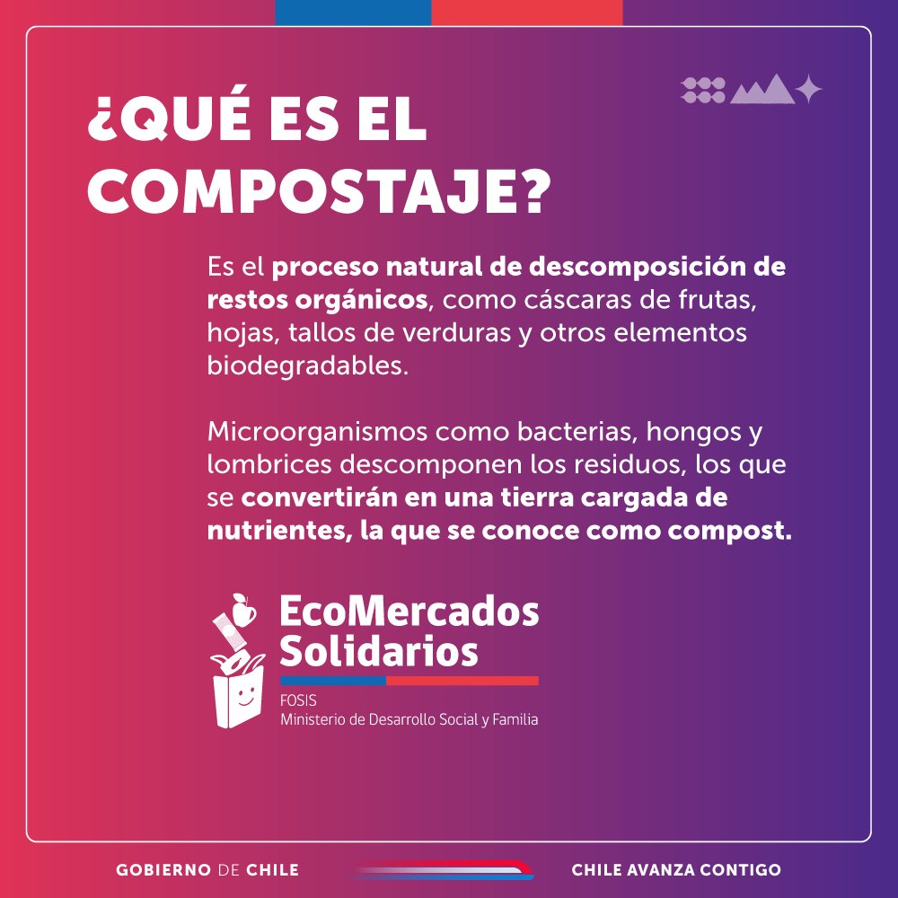 ¿Sabías que los #EcoMercados Solidarios reciclan los desechos orgánicos? 🥬👩‍🌾 Luego de la selección de alimentos, todos los restos orgánica que no serán distribuidos a la familias, se llevan a una compostera #DíaDelReciclaje