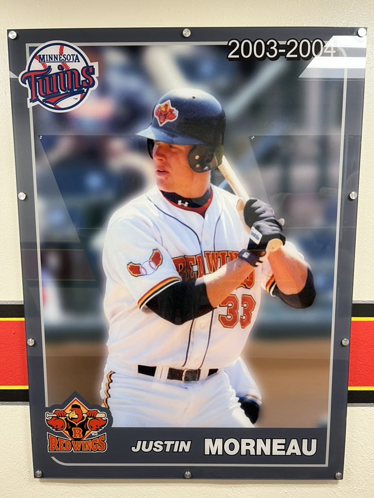 The new, bigger trading cards on the walls at Innovative Field look great to go with the other renovations. Join me at 6:25 for pregame tonight. First ⚾️ between the #Bisons and Rochester is at 6:45p on The Bet 1520 AM!