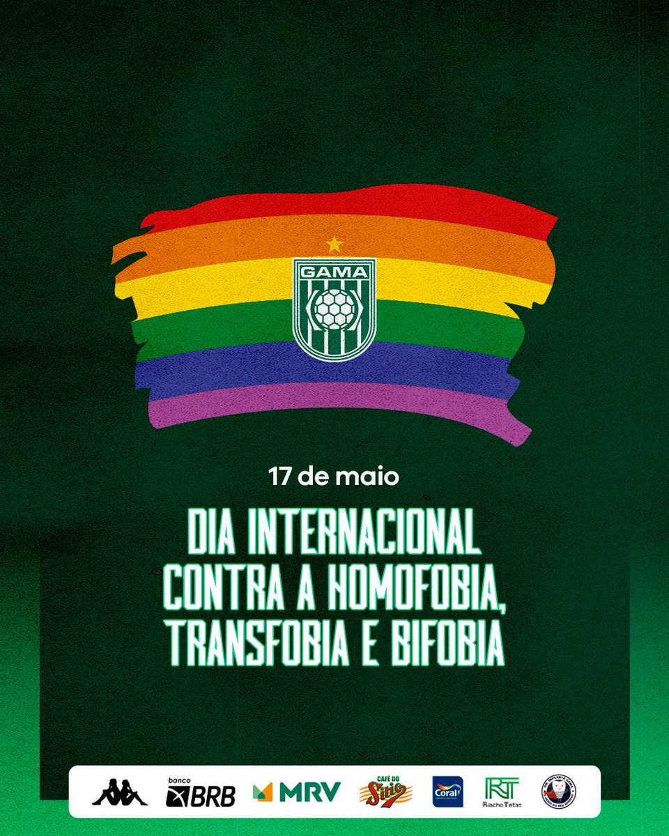 Hoje é o Dia Internacional de Luta Contra LGBTfobia, uma data dedicada ao combate e à conscientização quanto ao preconceito e à discriminação contra pessoas da comunidade LGBTQIAP+.

🔽