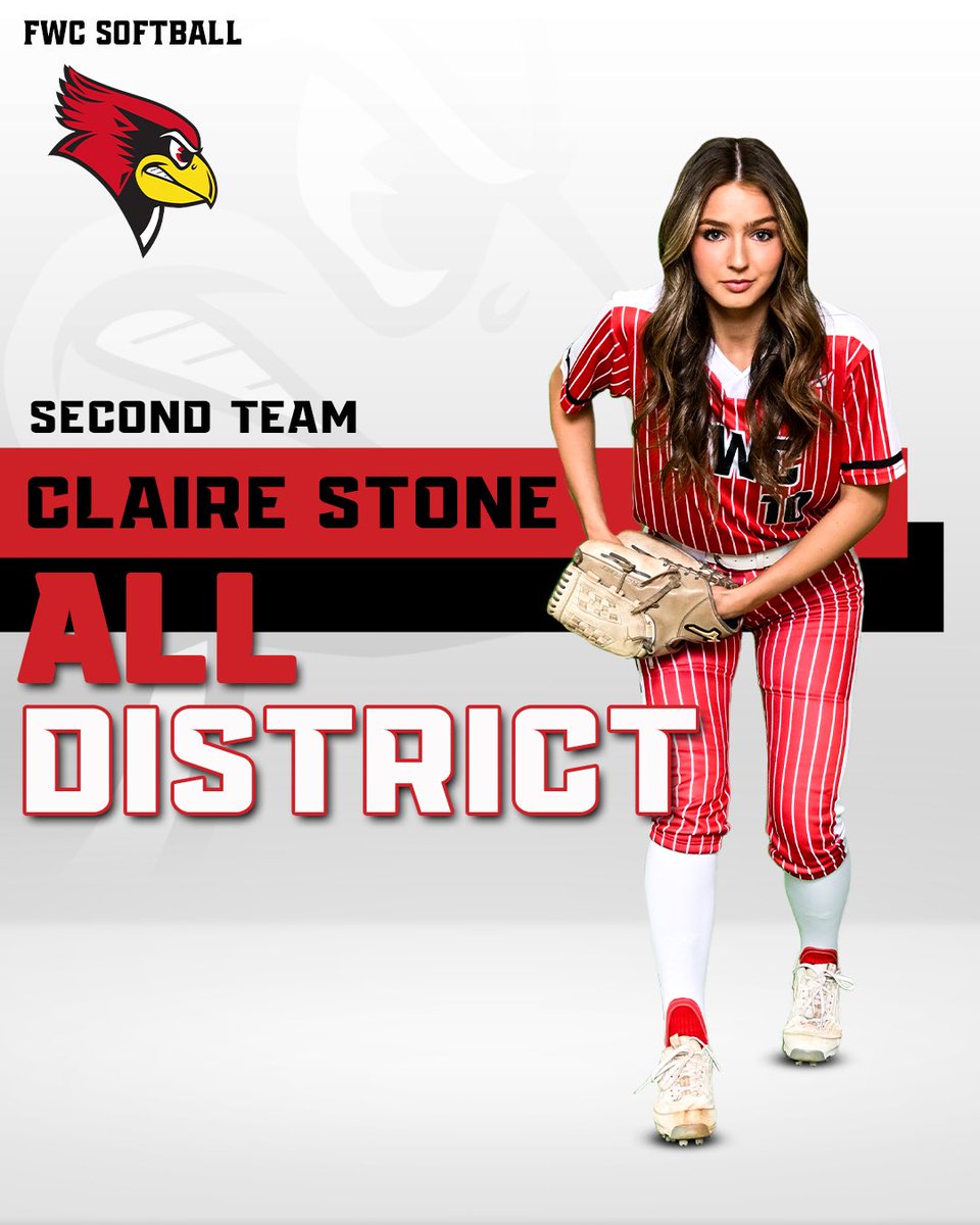 🥎Claire Stone - Second Team All-District