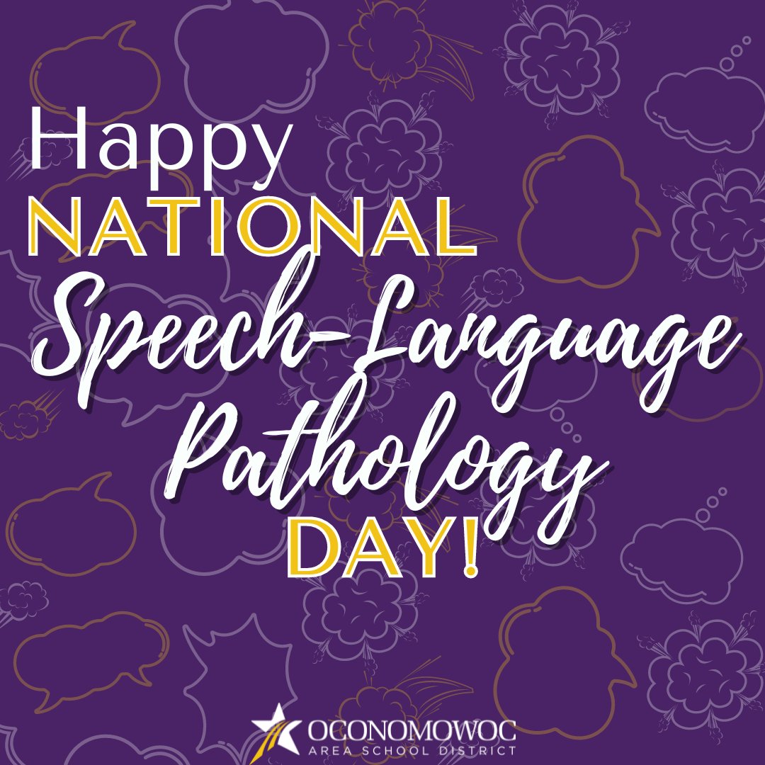 oconschools's tweet photo. May is Better Speech &amp; Hearing Month &amp; May 18th is National #SpeechLanguagePathologistDay &amp; we are celebrating our wonderful staff! Our OASD SLP’s help each student improve their speech, language &amp; social communication skills. Thank you for all that you do! #OconPride #OconDriven https://t.co/hjal5Ff17J