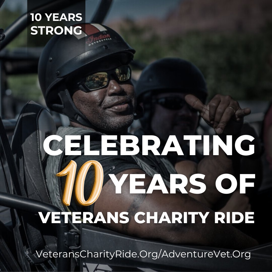 We salute you! #10YearsStrong

#VeteransCharityRide #AdventureVet #motorcycles #MotorcycleTherapy #IndianMotorcycle #RussBrownMotorcycleAttorneys #supportourtroops #supportourveterans #navyseals #navy #army #flags #freedom #americanflag