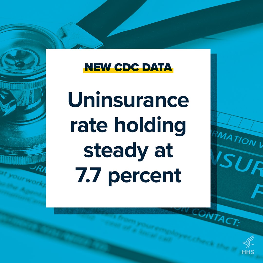 Under @POTUS' leadership, more people have health coverage than under any previous president. This Administration will redouble our efforts to make sure every person in America can go to the doctor & afford the care that'll keep them healthy. hhs.gov/about/news/202…