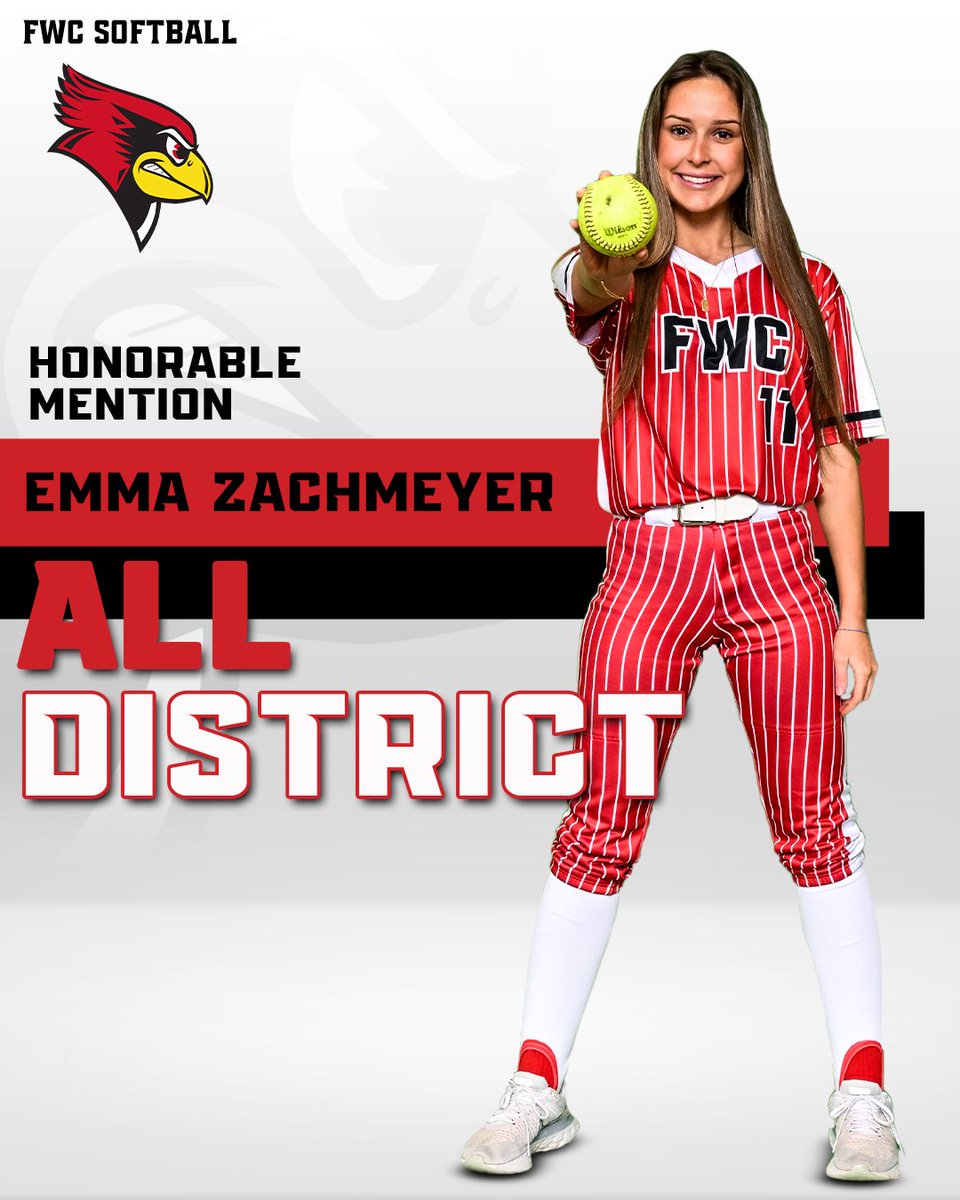 🥎Emma Zachmeyer - Honorable Mention All-District