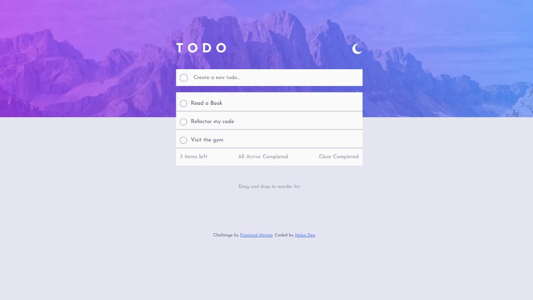_devHelen's tweet image. Day 26 - 27 🚀 of #100daysofCoding
Just completed the #frontendmentor Todo App project! 🌟 Features include light/dark themes, sorting todos, drag-and-drop, and a sleek design for mobile and desktop and many more. Check it out!

🔗 helen-dee.github.io/Todo-app

#webDeveloper #frontend