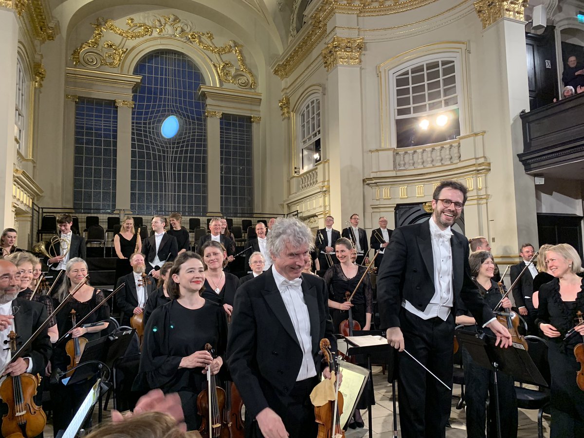 Thrilling to be so close to the action! Exhilarating Beethoven 7 from Dinis Sousa and the @mco_london