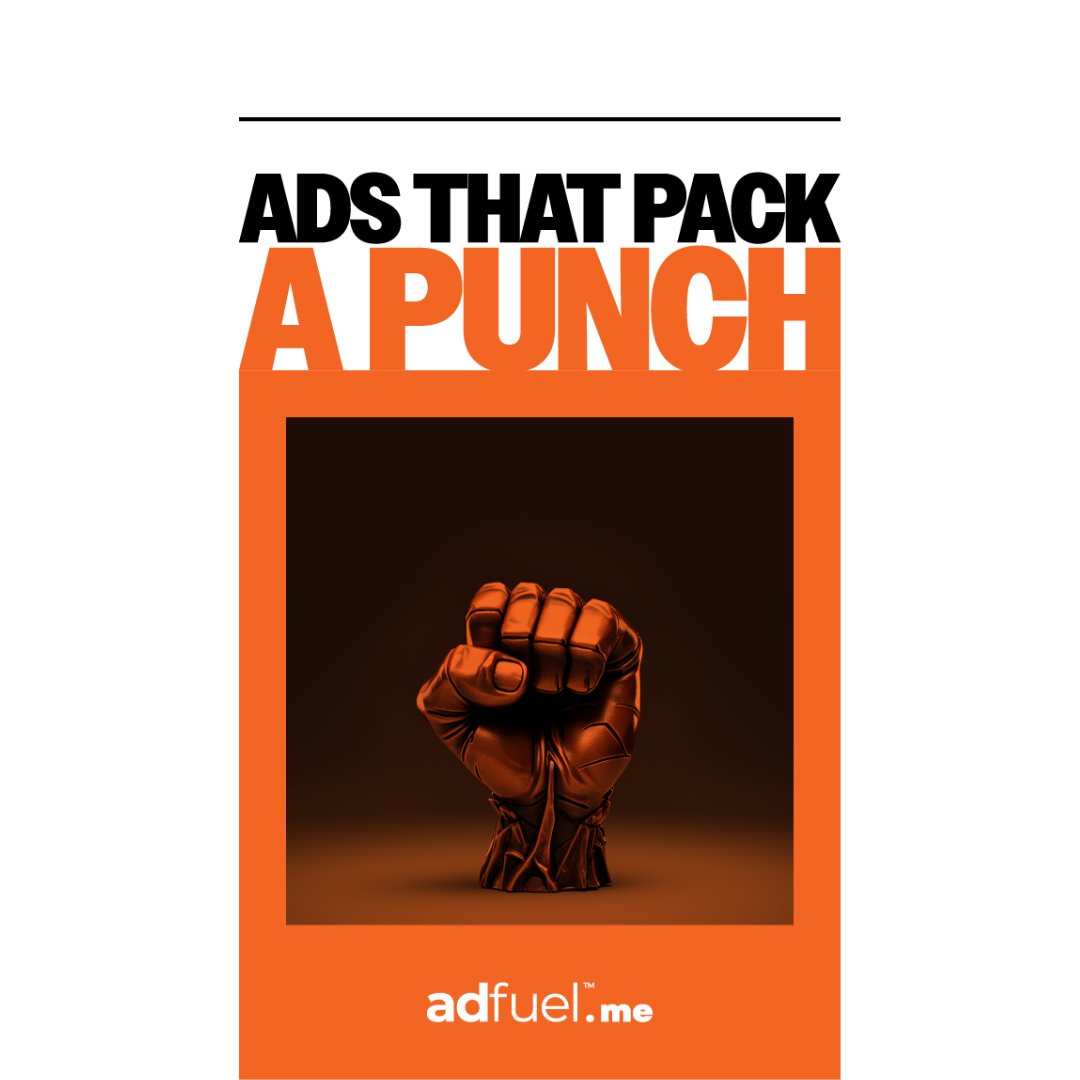 👊🔥 Adfuel Ads That Pack a Punch!
Unleash the power of Adfuel for ads that truly make an impact on your ad experience! Make every impression count with Adfuel. 

#marketing #fuelup #drivesales #bringingthefire #adfueltoyourbusiness #AdfuelToYourMarketing