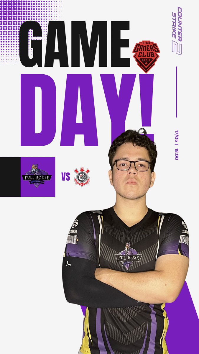 [ 🏆 Série A <a href="/GamersClubCS/">Gamers Club Counter-Strike</a> - Rodada 1 ]

⚔️ <a href="/Corinthians/">Corinthians</a> 
🕕 18:00
📺 twitch.tv/fhgesports

<a href="/balencyy_/">Nathan Marques</a> <a href="/Lekzifps/">Lekzi</a> <a href="/RoDfps1/">RoDfps_</a> @superluckycsgo <a href="/SHUN7cs/">Patrick</a> <a href="/coachstati/">STATI</a> #cs2 #cs