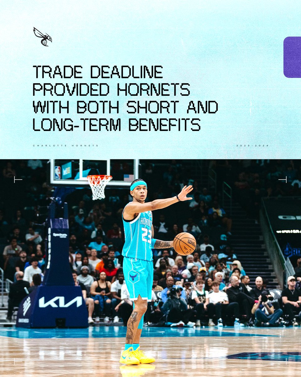 The February trade deadline not only gave the Hornets a much-needed jolt of energy, but also helped lay some of the groundwork for their upcoming offseason. 📈 ✍️ on.nba.com/3wBPsAD