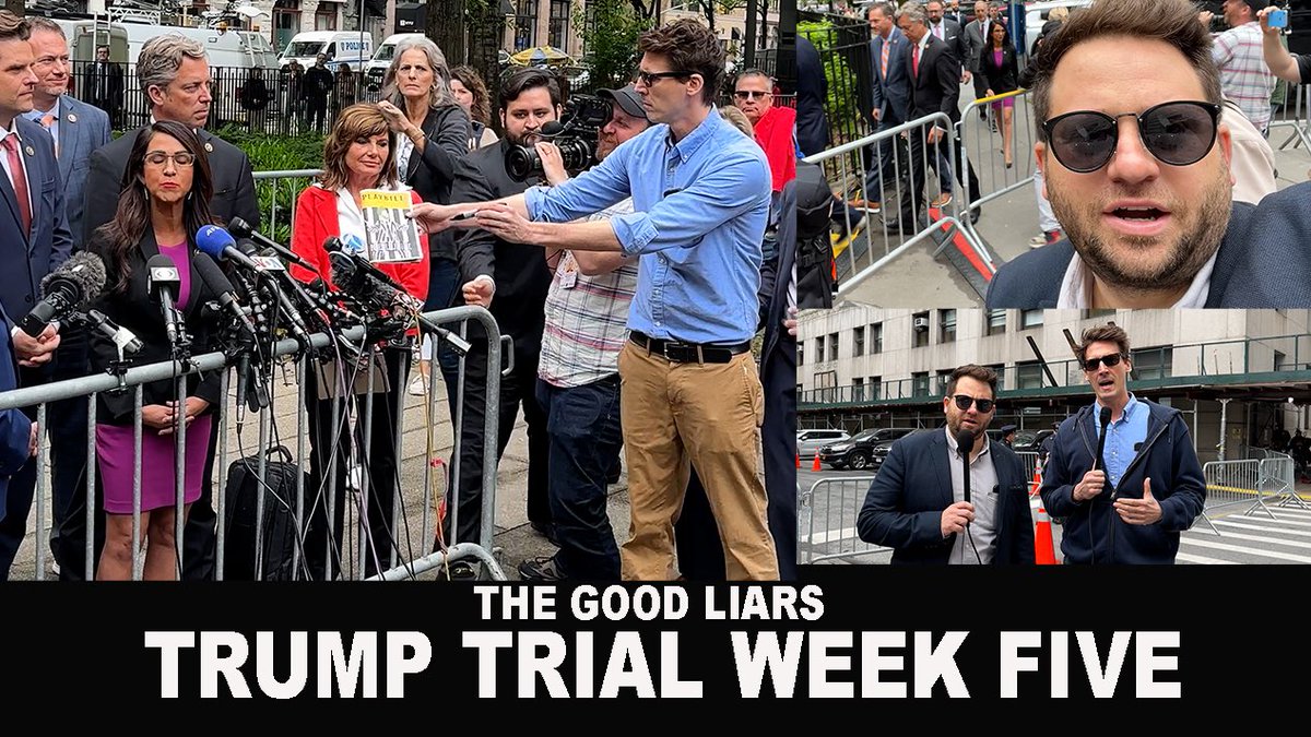 New video up from the Trump trial week five! youtu.be/GluCYSFHME0?si…