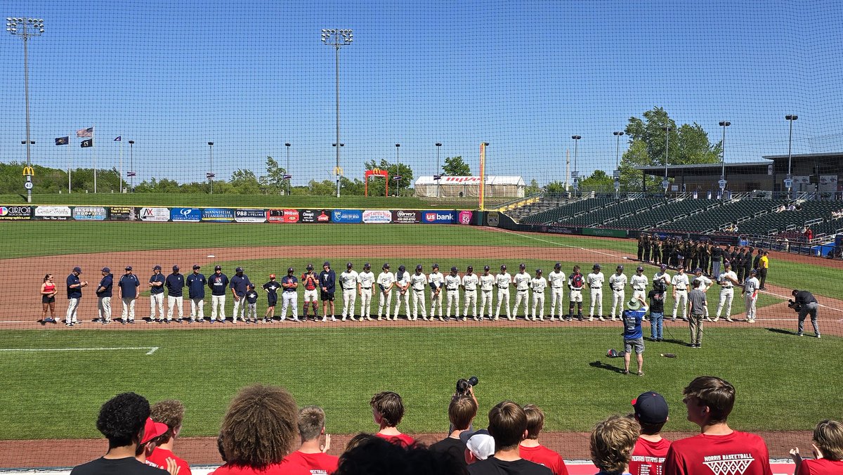 Let's play ⚾️ ball! Good luck @Norris_Baseball! Bring home that gold!