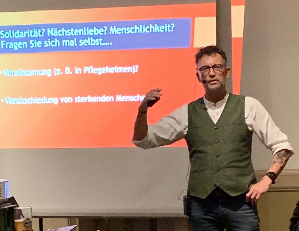 Heute in #Holzkirchen eine gute Veranstaltung - auch mit Kritik. Das gehört ä zu einer offenen Debattenkultur dazu. Danke für die lebendige Veranstaltung. Herzlichen Dank für die Organisation. @Buendnis_SahraW #BSW #Aufarbeitung #Versöhnung