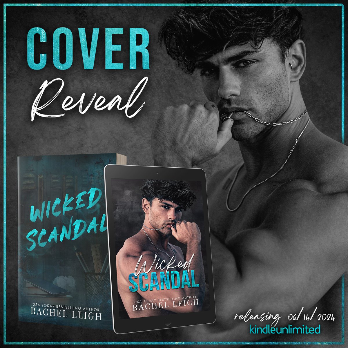 📚COVER REVEAL!📱 Wicked Scandal by @rachelleigh_1 is coming on 6/14 Pre-Order: mybook.to/wickedscandal TBR: bit.ly/3vgtySR #wickedscandal #comingsoon #rachelleigh #romanticsuspense #sportsromance #forbiddenromance #reverseagegap #darkromance #morallygreycharacters