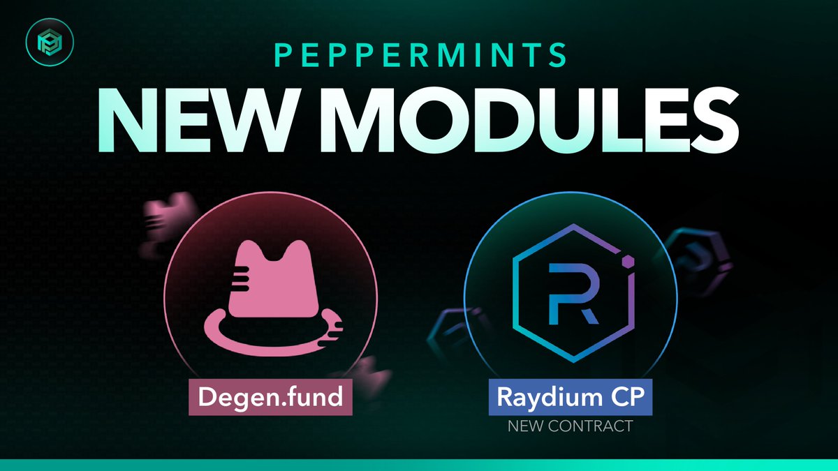 New sites? We had the modules ready before they even launched. Pepper never sleeps.👑💚