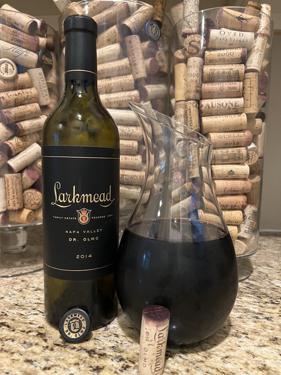 Tonight’s plan: 2014 Dr Olmo @Larkmead at @PVtheWoodlands #TheWoodlands #Texas #NapaValley