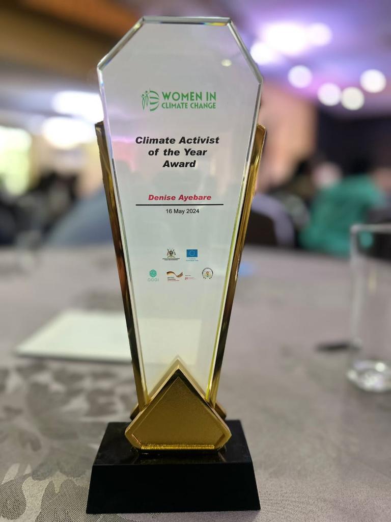 We would like to congratulate @AyebareDenise, an alumna from 5th cohort, for being honored as Activist of the Year by Women in Climate Change, under @GggiUganda. #thementorshipclass #ClimateAction #WomenInLeadership #GGGIUganda