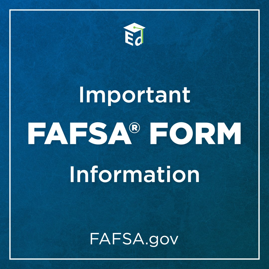 Avoid FAFSA® scammers on social media! ED & @FAFSA will NEVER ask for your personal information via social media. Find more info about staying safe when completing your FAFSA® form: studentaid.gov/resources/scams. #FactFriday