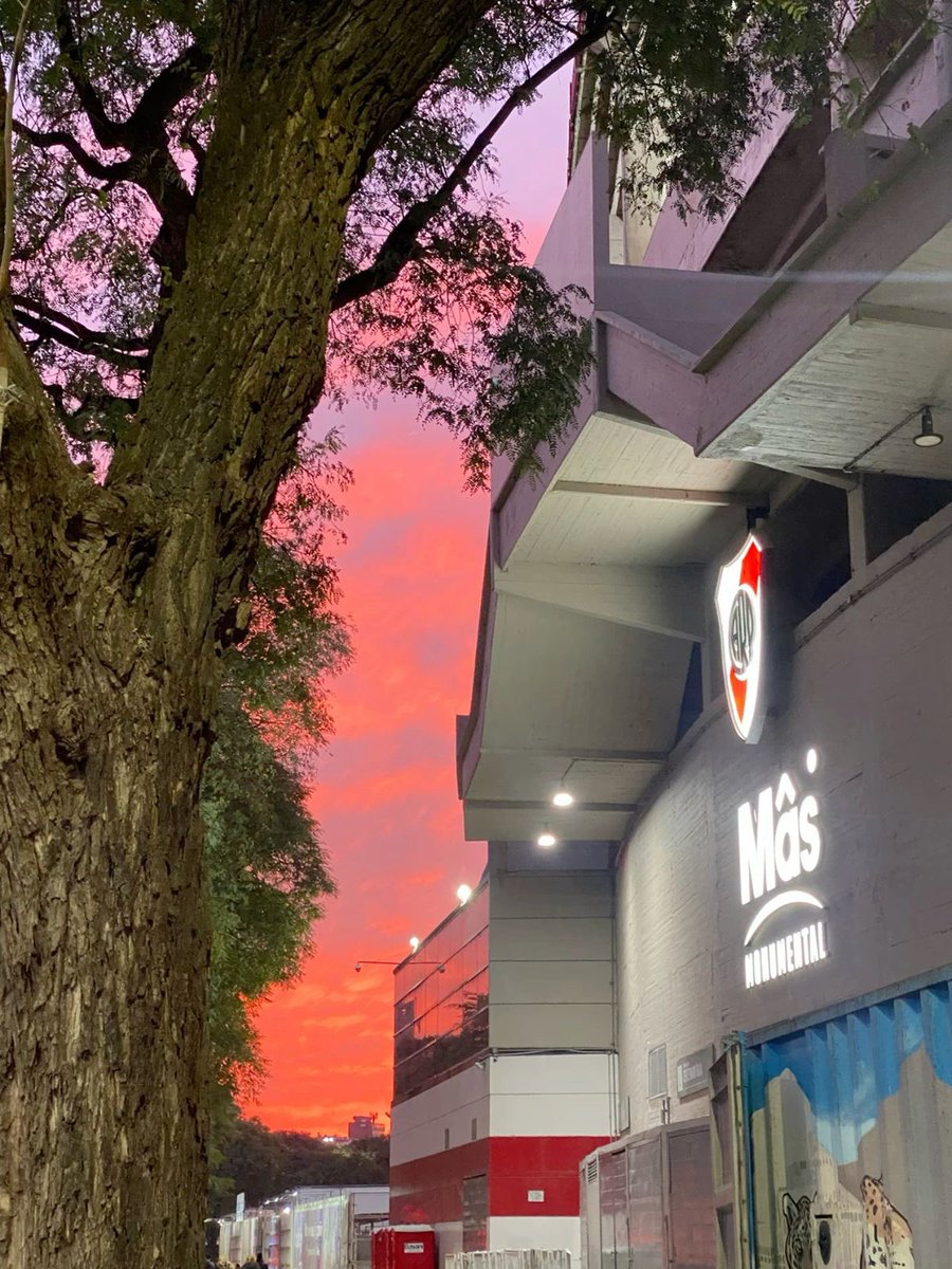 Los atardeceres aca 😍🐔