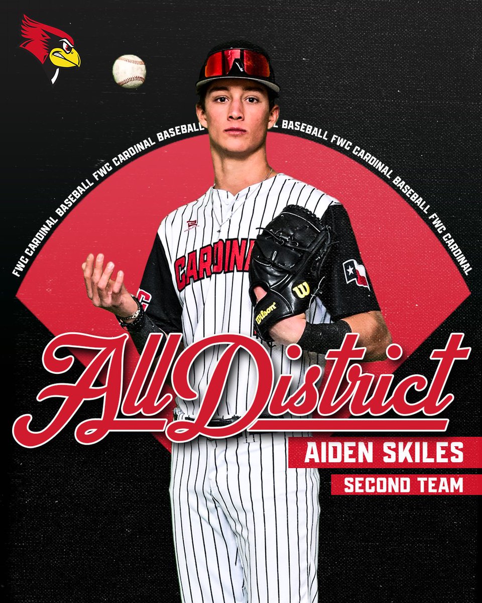 ⚾️Aiden Skiles - Second Team All-District