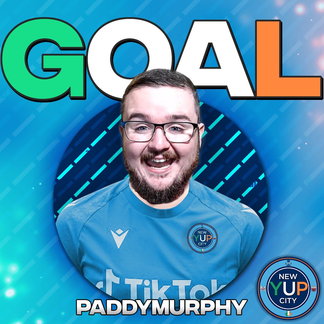 GOOOOAAAAALLLLLLLLL!  

YUP 6-0 TGB - @MrPaddyMurphy 2ND GOAL!  

#UpTheYUP