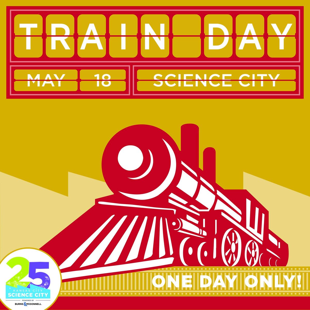 THIS SATURDAY! CPKC's 'Empress' 2816 steam locomotive is making a historic visit to Union Station. And at Science City, we're celebrating with a special day of train-themed FAMILY FUN! Join us for Train Day at Science City! buff.ly/3wE907h