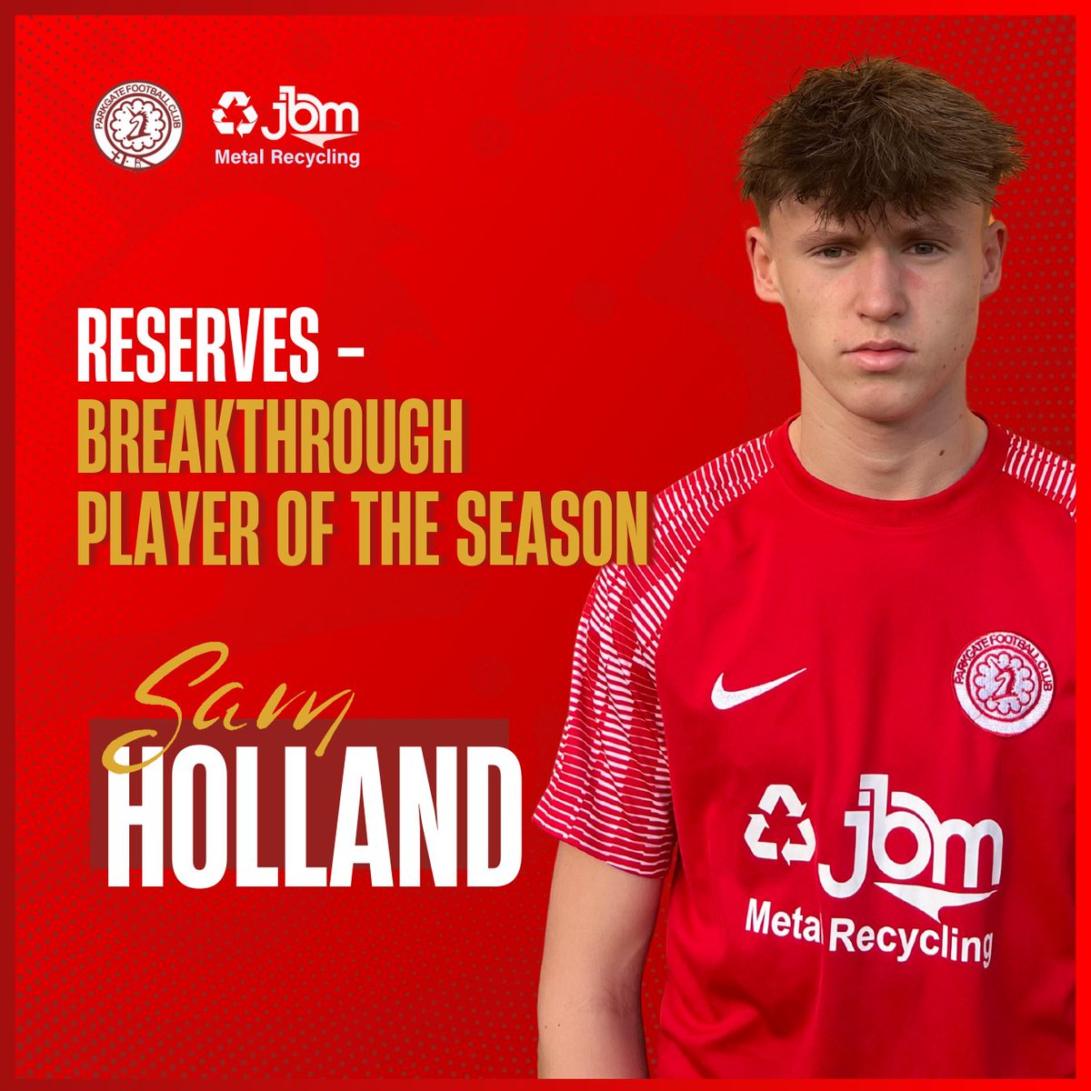 Reserves Young/Breakthrough Player of the Season 🏆

@ThomRothCol scholar & right-back Sam Holland impressed in his first season.

#steelmen