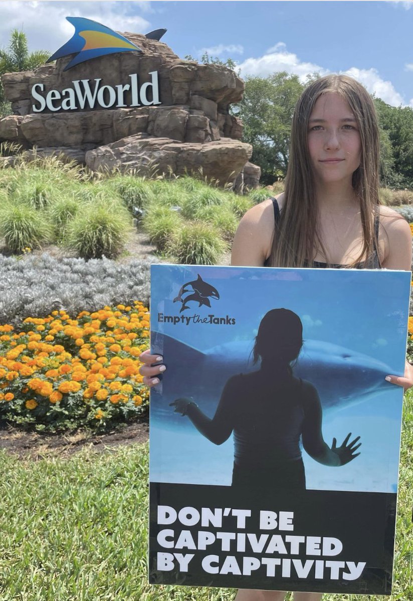 An extra special shoutout and thank you to all youth #DolphinDefenders that came out to #EmptyTheTanksWorldwide We are thrilled to see all of your positive action to advocate for an end to dolphin captivity. Thank you! ❤️ 🐬 More ways to get involved at: bit.ly/DolphinActivist
