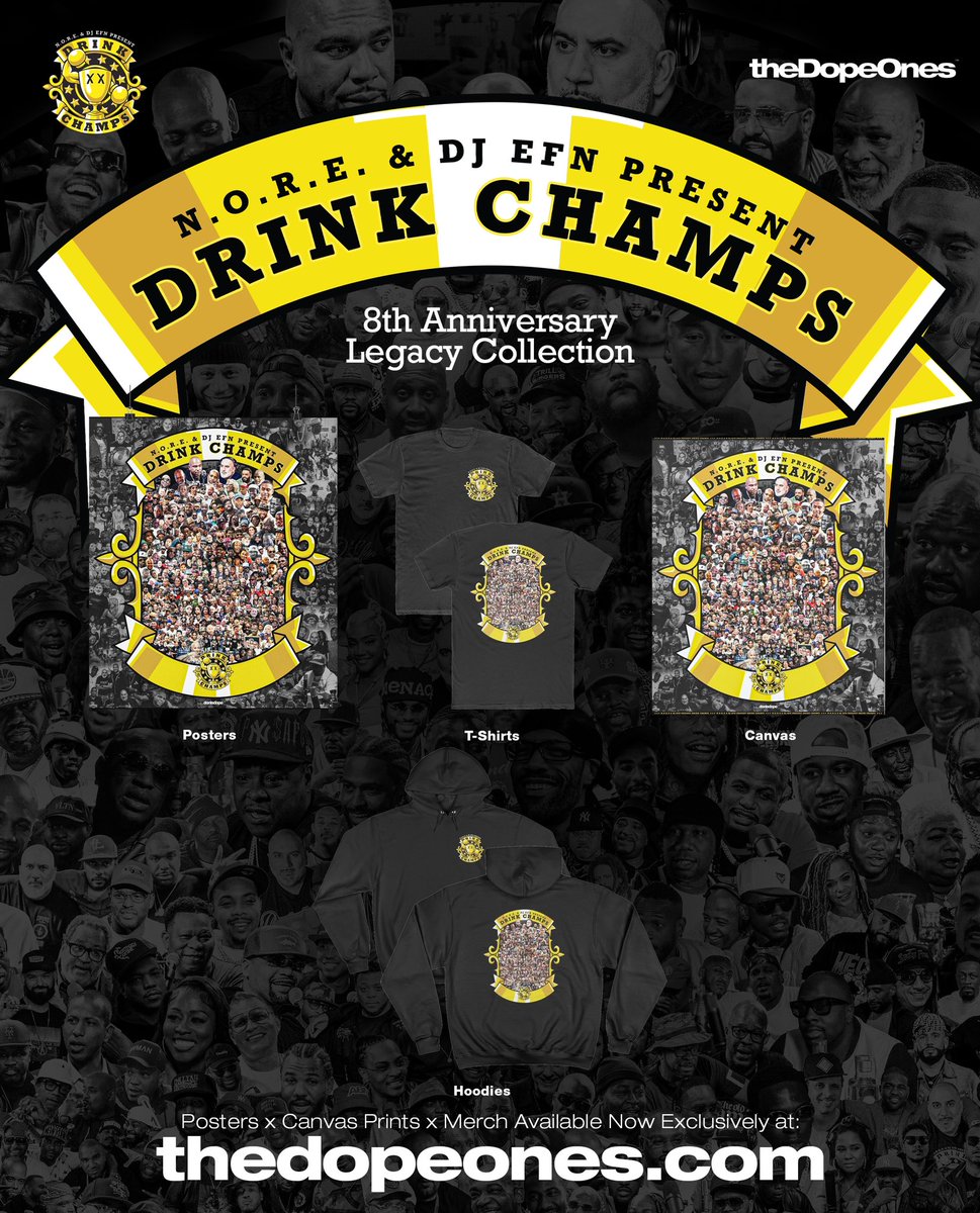Drink Champs x theDopeOnes Legacy collection. shopthedopeones.com @Drinkchamps