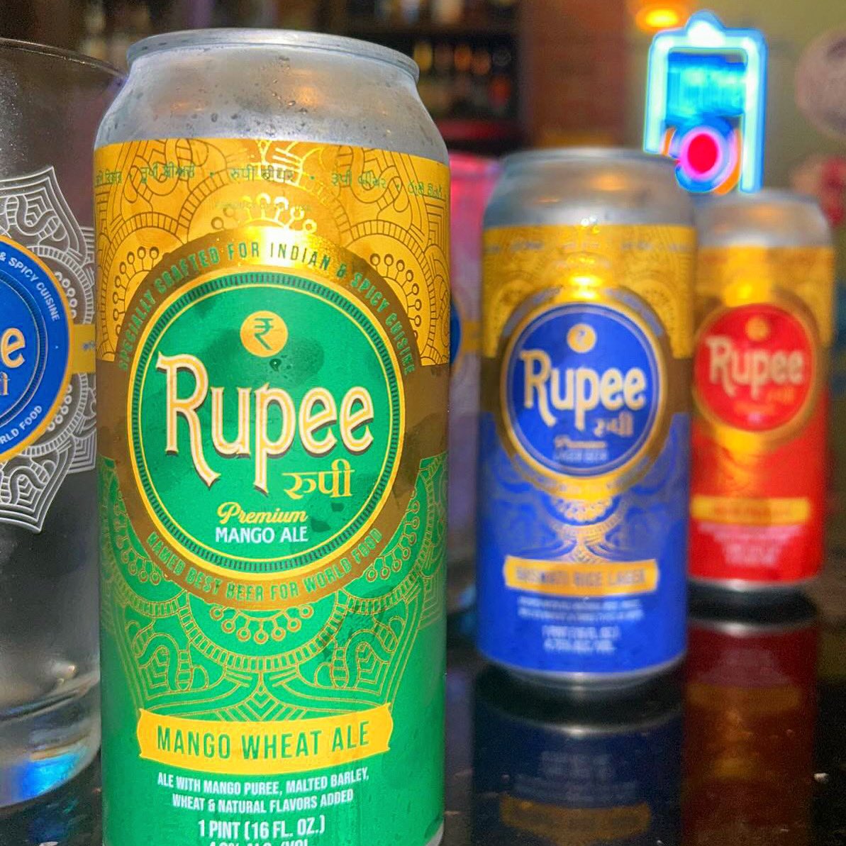 HAPPY HOUR STARTS NOW‼️ WORTH EVERY RUPEE 🍻 #beer #happyhour #rupeebeer #craftbeer