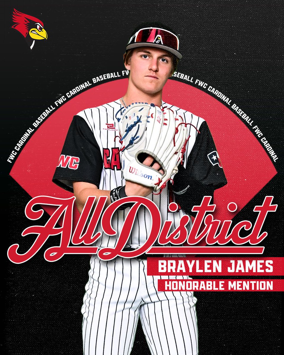 ⚾️Braylen James - Honorable Mention All-District