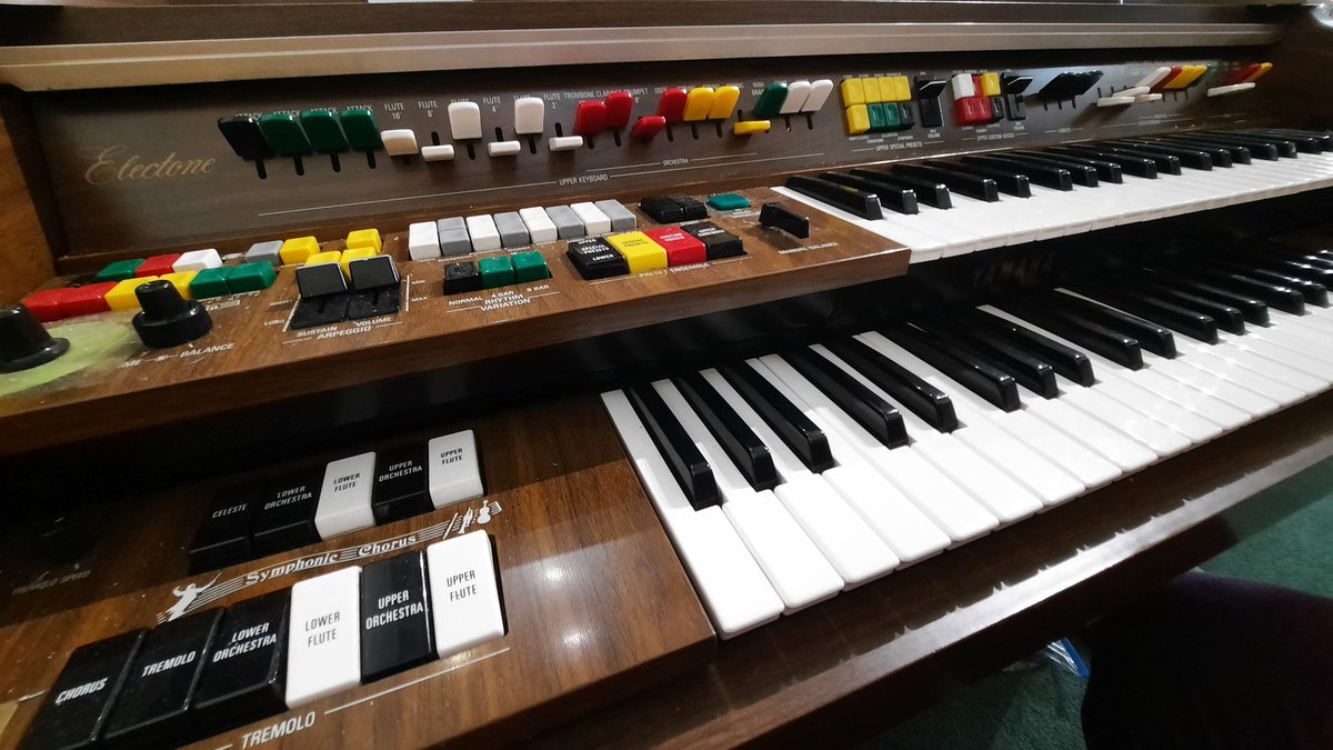 Two very different instruments today. Yamaha for an Accrington wedding then Lewis in Ashton-under-Lyne to prepare for tomorrow's composite recital