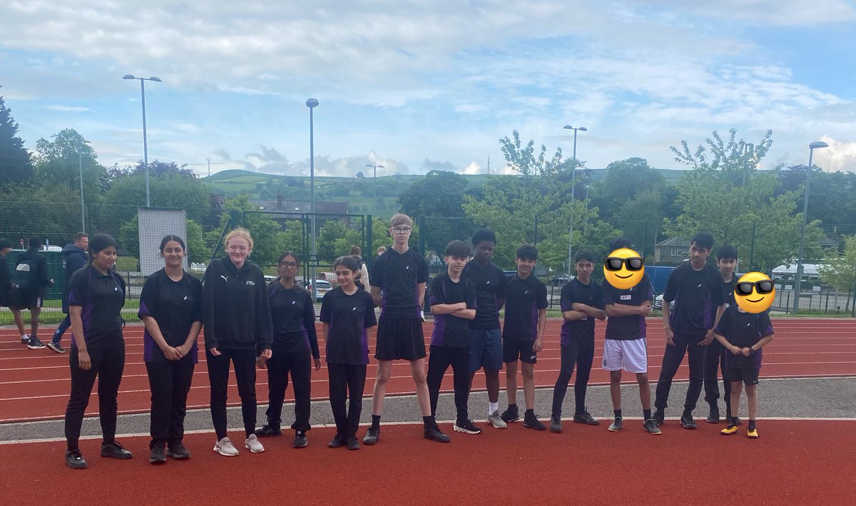 Our athletics team made us extremely proud at this weeks Bradford athletics championships. A highlight was a 🥉 in 100m Jnr boys with H.Ali recording a 12.85 in the 100m. All students competing were fantastic and showed real #determination #integrity #trust