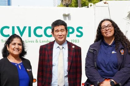 Thank you @SenDaveMin for joining GovEdDay back in April. @LocalCorps provide one-on-one case management for young people facing systemic barriers, as well as training/paid employment for environmental jobs. Your support for #2024ClimateBond allows that work to continue #CaLeg