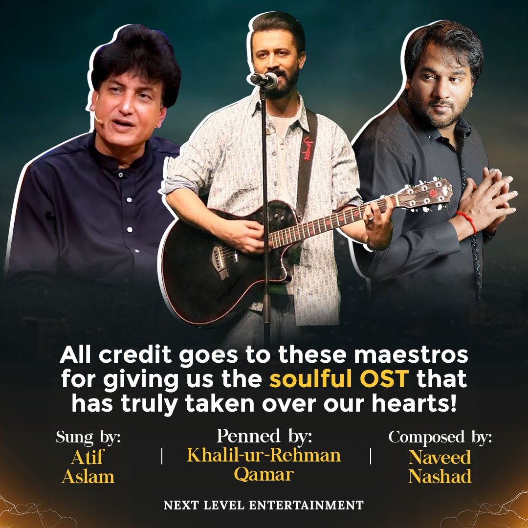 Celebrating the maestros behind the soulful OST of #Gentleman #nextlevelentertainment #greenentertainment #humayunsaeed #saminahumayunsaeed #sanashahnawaz #yumnazaidi #AtifAslam #NaveedNashad #haissamhussain #adnansiddiqui #zahidahmed #sohaialiabro #ahmadbutt #khalilurrehmanqamar