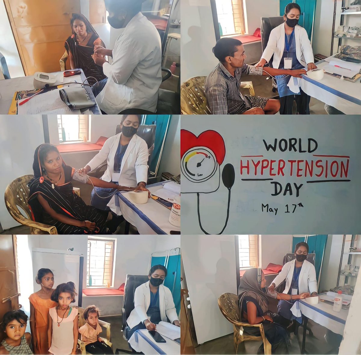 This #WorldHypertensionDay, HWC Baditummi Block, Pushparajgarh, #MP is raising awareness about #hypertension prevention, detection, and control to combat cardiovascular disease. Let's take action for healthier hearts!