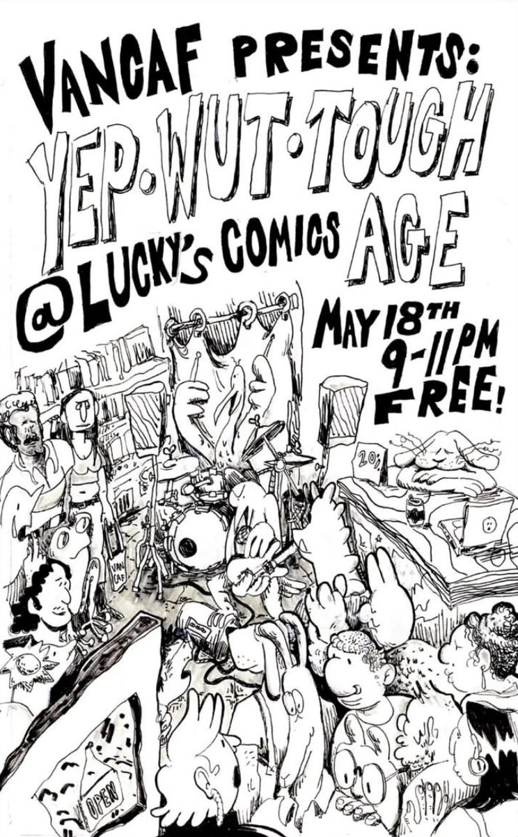 Gonna be bananas. A wise one says - don’t be late or make friends with the gate! We’ll have to turn folks away when we hit capacity. #VanCAF