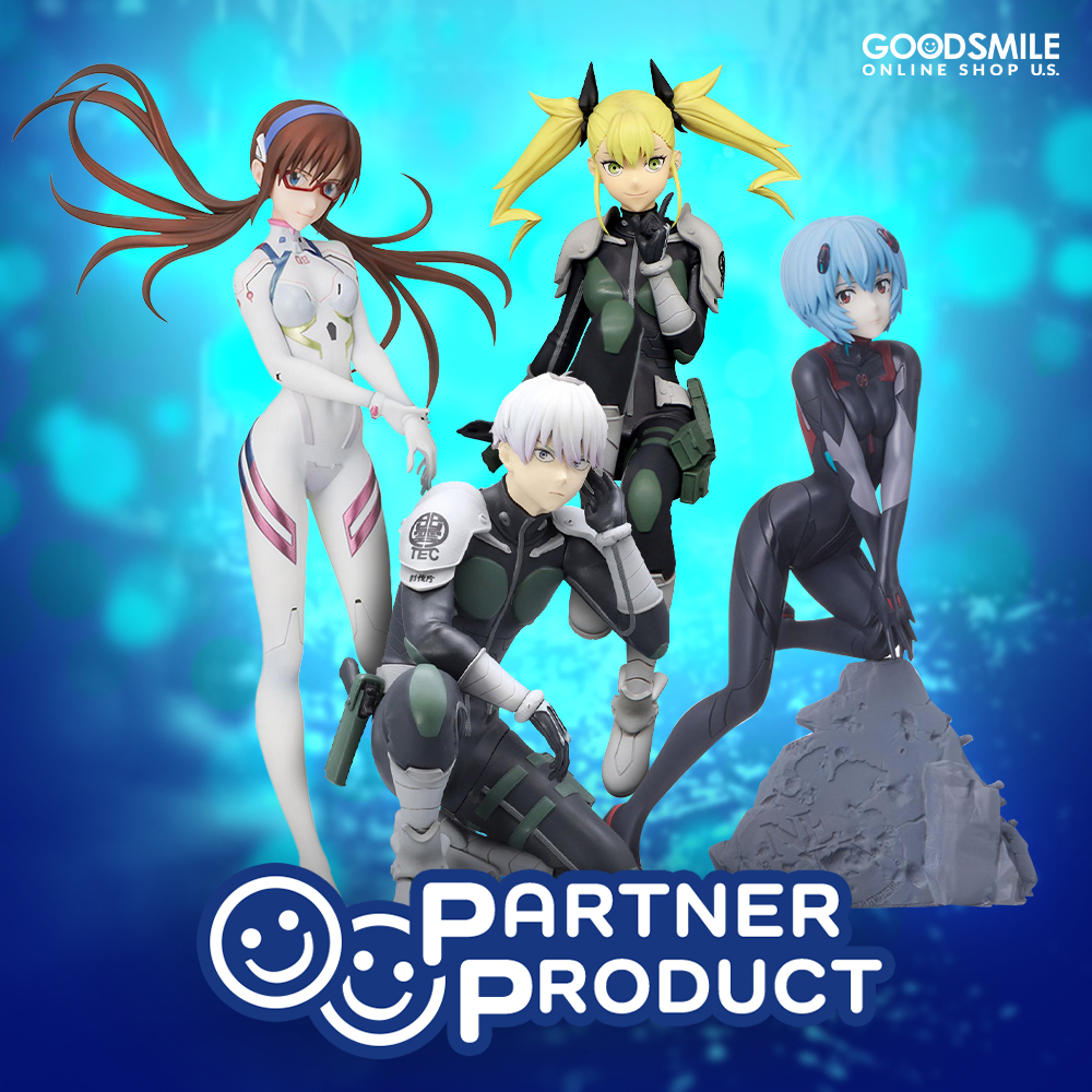 A new batch of Partner Products has landed on the GOODSMILE ONLINE SHOP US! Grab your favorite characters from 'Kaiju No. 8' and 'Rebuild of Evangelion' today! Shop: s.goodsmile.link/hUS #Goodsmile