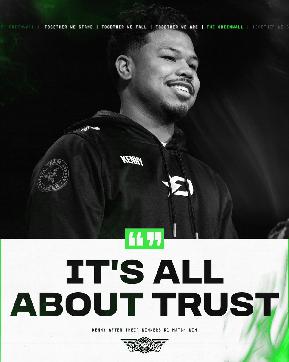 Trust is the foundation.

#GreenWall | <a href="/wingstop/">Wingstop</a>