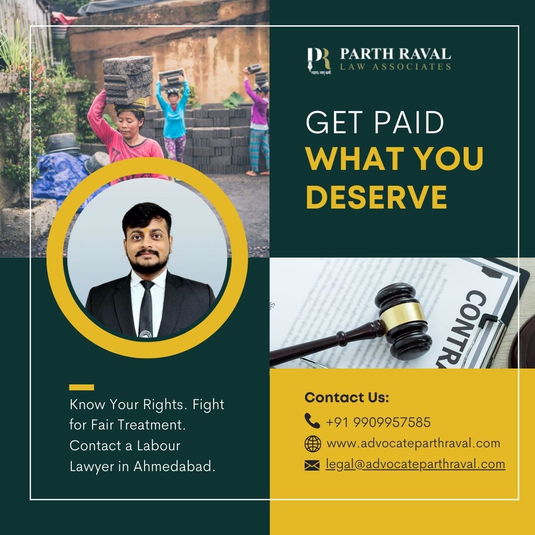 AdvParthRaval's tweet photo. Workplace Rights Violated? Get Legal Help from Adv. Parth Raval

#Labour #labourlawyerahmedabad
#labourlaws #gujaratlawyer #ahmedabadlawyer https://t.co/zobUVOOHAH