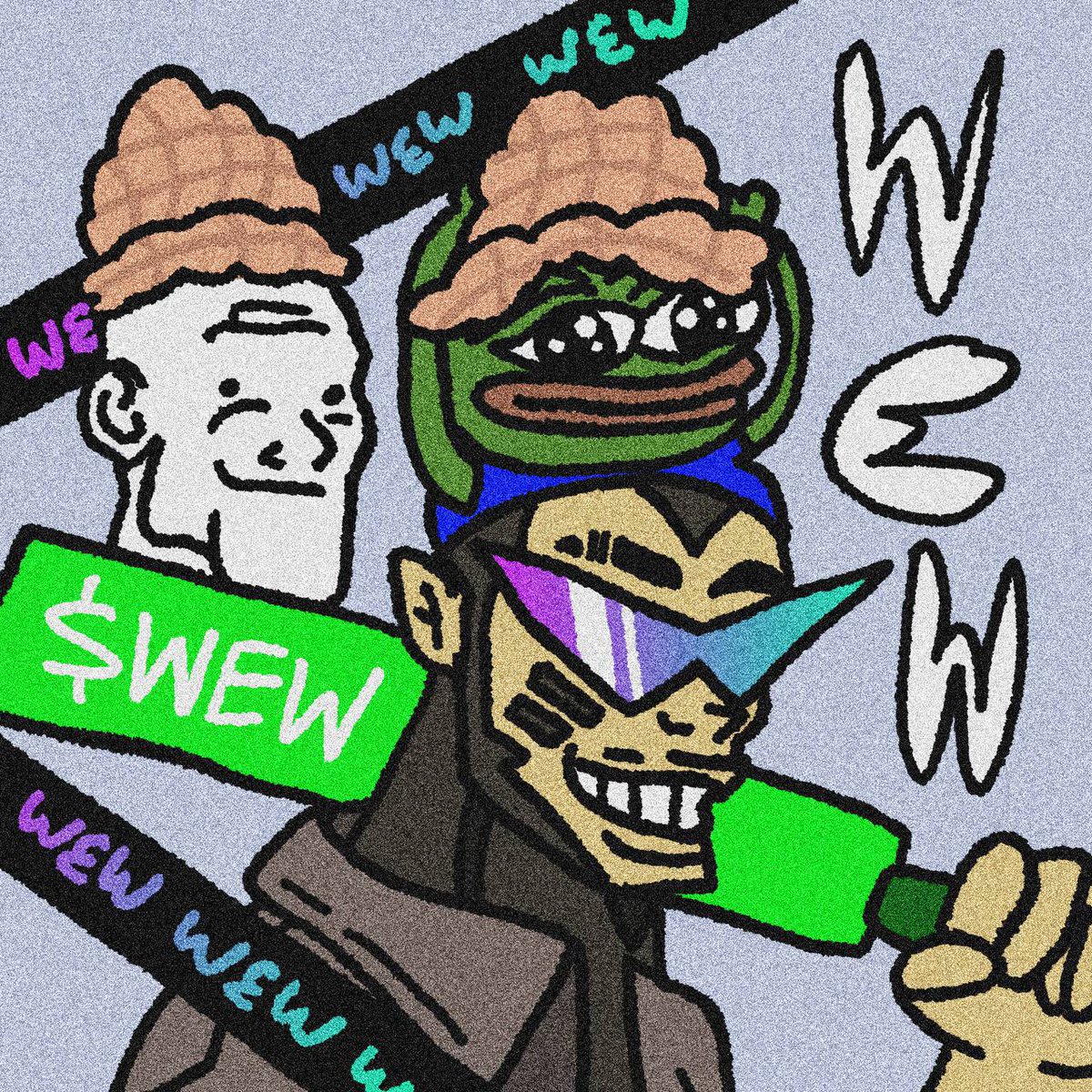 we takin the hat $WIF us.

$WEW