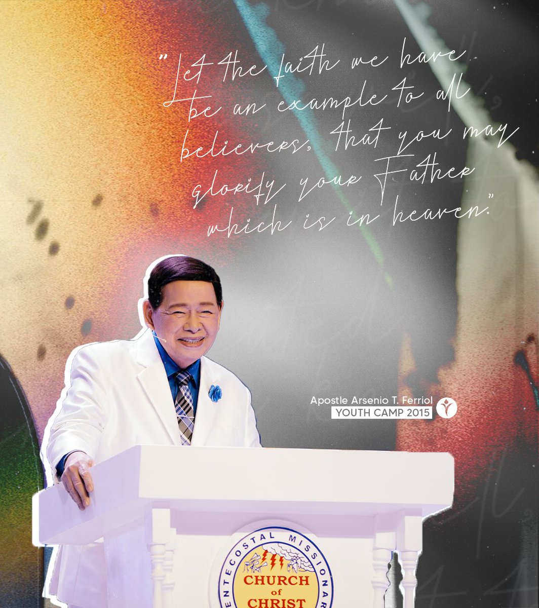 We will continue the apostolic legacy that you have started, Apostle! May these #PowerQuotes from the Goodman of the House serve as a beacon of light that will continually strengthen and guide us in holiness and service unto the Lord. Glory to God!

#IYWD
#PMCC4W