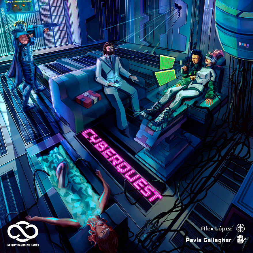 Cyberpure's tweet photo. ¡Aviso a todos los jugadores de juegos de mesa tem��ticos! La corporación de Nakaware perseguirá a todos aquellos que no entren en la campaña de CyberQuest. El Juego de Aventuras Cyberpunk en Gamefound.

https://t.co/cVyelinwig https://t.co/vzOo1qo5fA