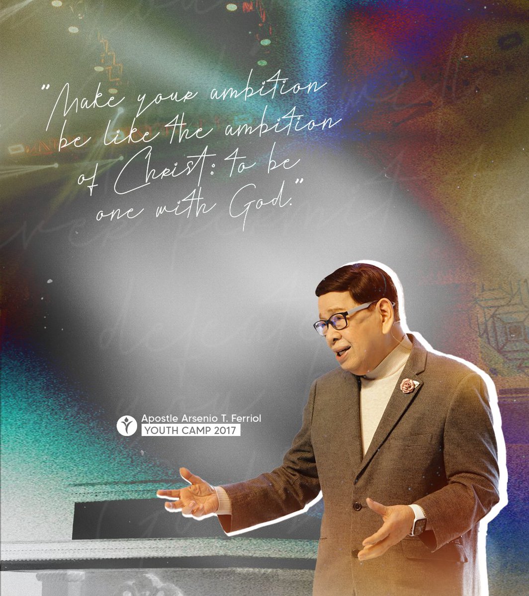 We will continue the apostolic legacy that you have started, Apostle! May these #PowerQuotes from the Goodman of the House serve as a beacon of light that will continually strengthen and guide us in holiness and service unto the Lord. Glory to God!

#IYWD
#PMCC4W
